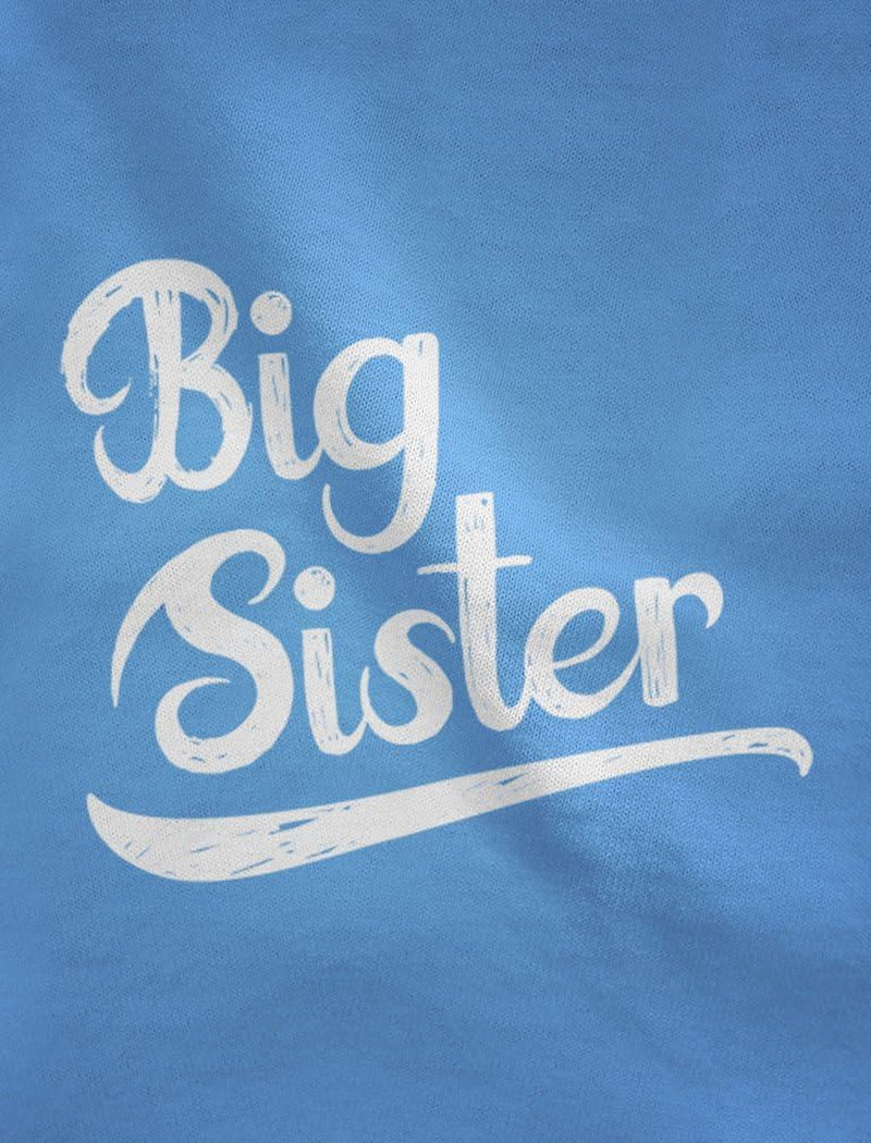 Big Sister Little Sister Matching Outfits Baby Announcement Sibling Shirts Set